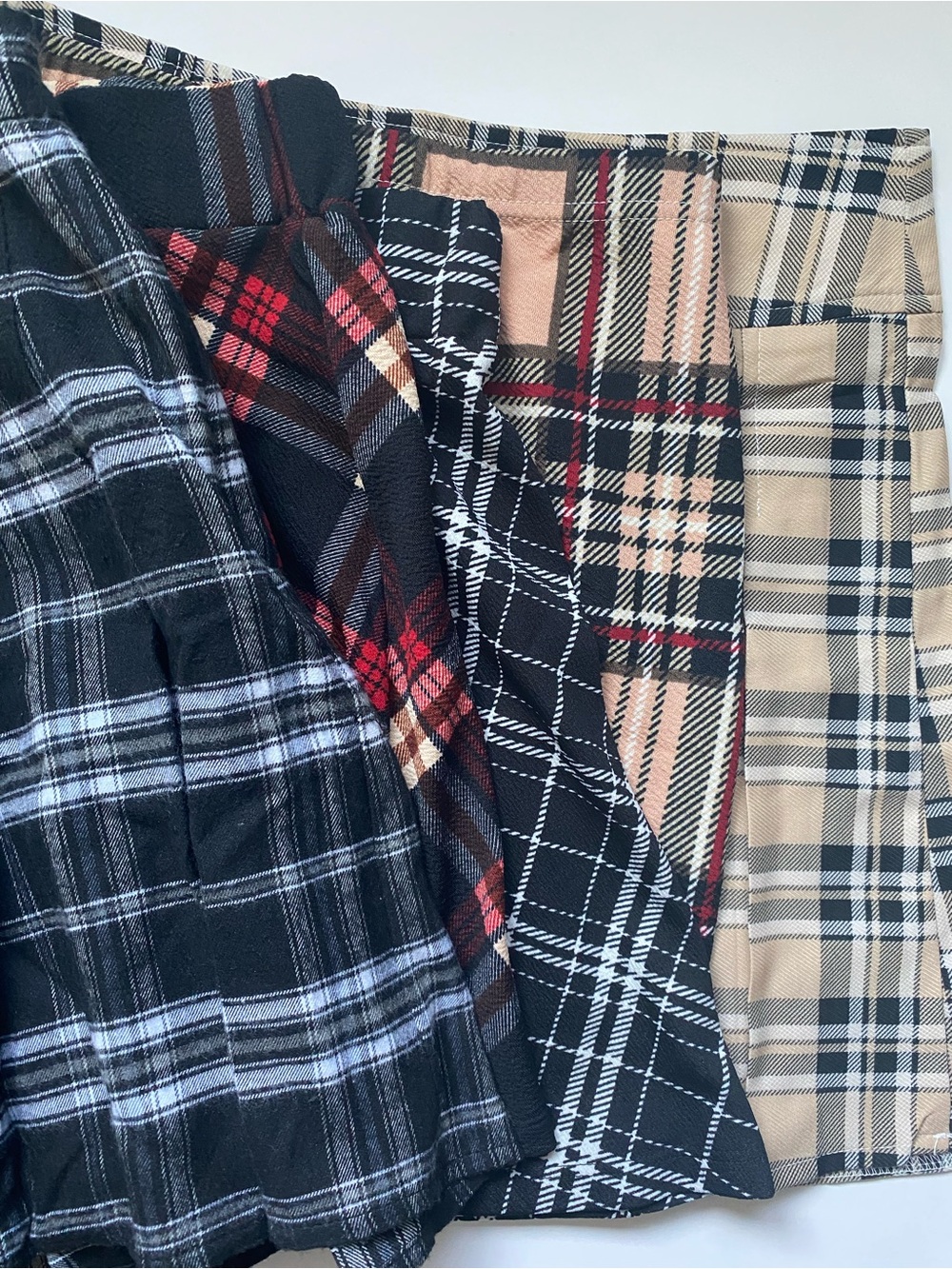 5 Plaid Shein Skirts